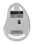 Ergonomická vertikální myš CONNECT IT FOR HEALTH Gloss WHITE - bezdrátová, bílá