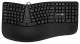 Ergonomická klávesnice CONNECT IT FOR HEALTH ERGO BLACK - drátová, CZ + SK, černá