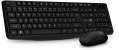 Bezdrátový set klávesnice a myši CONNECT IT Combo OfficeBase BLACK - kancelářský, CZ + SK, černý