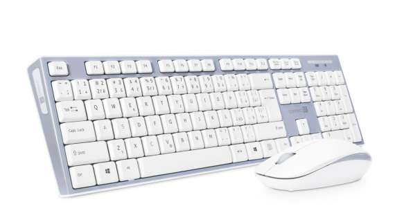 Bezdrátový set klávesnice a myši CONNECT IT Combo OfficeShade GRAY - CZ + SK, šedý