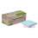 Samolepicí bloček recyklovaný Q-Connect - 76 x 76 mm, duhové barvy, 12 x 100 lístků