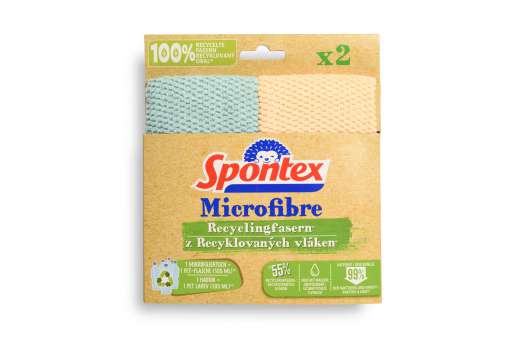 Spontex Microfibre utěrky, 2 ks