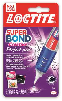 Vteřinové lepidlo Loctite Perfect Pen - gel, 3 g