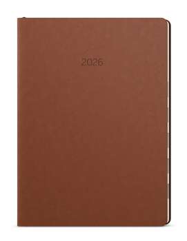 Denní diář 2026 Maxim - B5, hnědý