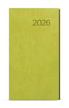 Týdenní kapesní diář 2026 Vivella - zelený