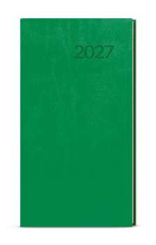 Týdenní kapesní diář 2027 Vivella - jasně zelený