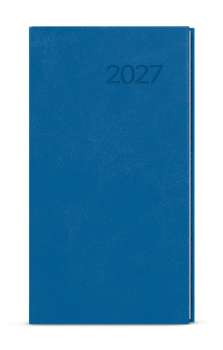 Týdenní kapesní diář 2027 Vivella - jasně modrý