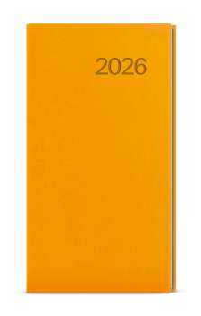 Týdenní kapesní diář 2026 Vivella - okrový