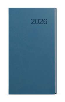 Týdenní kapesní diář 2026 Vivella - petrolejový