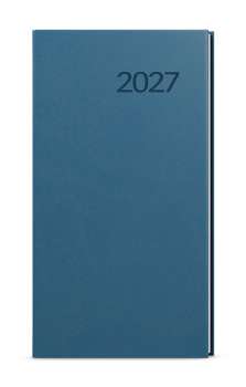 Týdenní kapesní diář 2027 Vivella - petrolejový