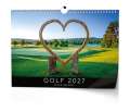 Nástěnný kalendář 2027 Golf - české resorty