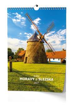 Nástěnný kalendář 2027 Krásy Moravy a Slezska