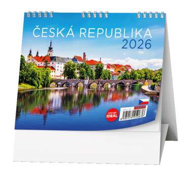 Stolní kalendář 2026 Česká republika