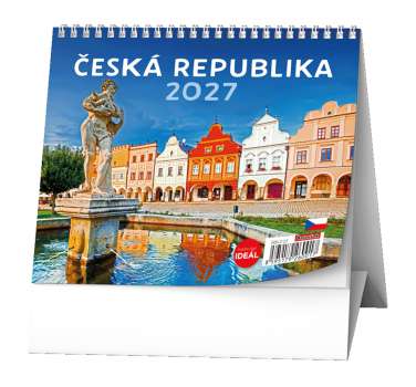Stolní kalendář 2027 Česká republika