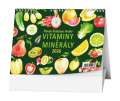 Stolní kalendář 2026 Vitaminy a minerály