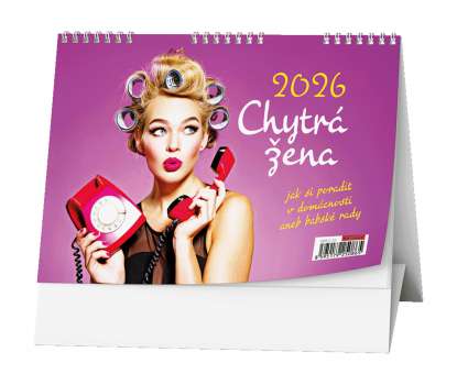Stolní kalendář 2026 Chytrá žena