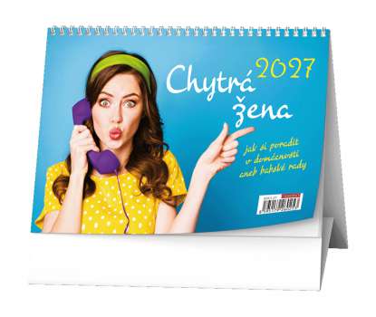 Stolní kalendář 2027 Chytrá žena