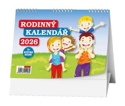 Stolní kalendář 2026 Rodinný