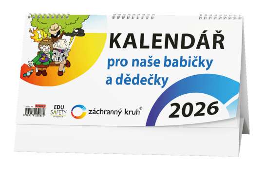 Stolní kalendář 2026 Pro naše babičky a dědečky