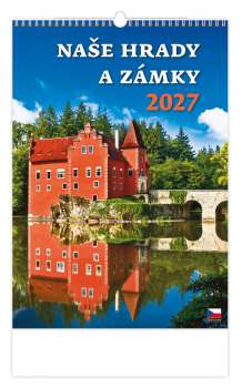 Nástěnný kalendář 2027 Naše hrady a zámky