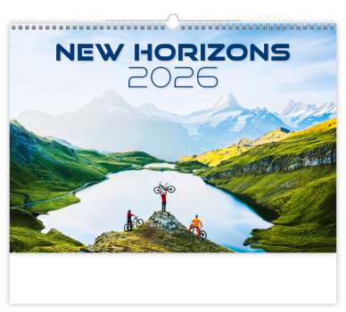 Nástěnný kalendář 2026 New Horizons