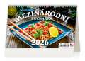 Stolní kalendář 2026 Mezinárodní kuchařka
