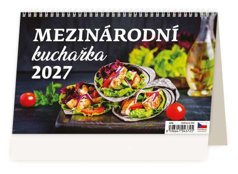 Stolní kalendář 2027 Mezinárodní kuchařka