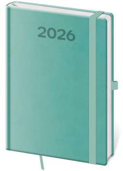 Týdenní diář 2026 Print Pop - A5, světle zelený