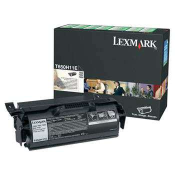 Toner Lexmark T650H11E - černá