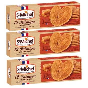 Karamelové sušenky Palmiers St. Michel, 100 g