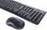 Bezdrátový set klávesnice a myši Logitech MK270 - CZ, černý