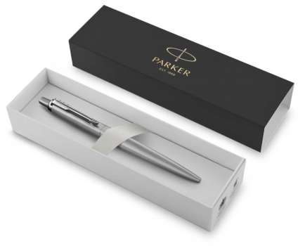 Kuličkové pero Parker Jotter XL Monochrome - stříbrné