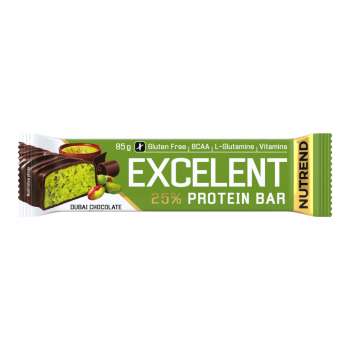 Proteinová tyčinka Nutrend - Excelent, dubajská čokoláda, 85 g
