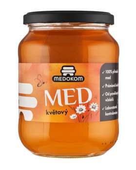 Med Medokom - květový, ve sklenici, 900 g