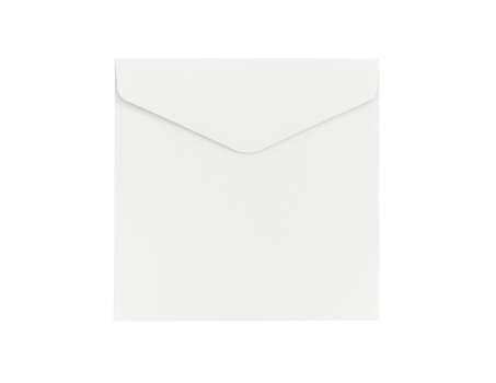Ozdobné obálky Smooth - 14,5 x 14,5 cm, 150 g/m2, hladké bílé, 10 ks