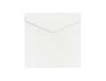 Ozdobné obálky Smooth - 14,5 x 14,5 cm, 150 g/m2, hladké bílé, 10 ks