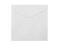 Ozdobné obálky Pearl - 16 x 16 cm, 150 g/m2, perleťové, diamantově bílé, 10 ks