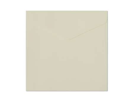 Ozdobné obálky - 16 x 16 cm, 120 g/m2, světle béžové, 10 ks