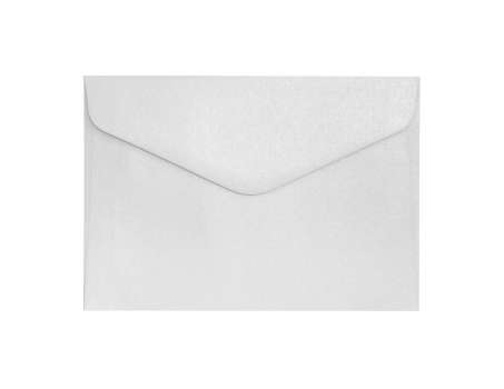 Ozdobné obálky Pearl - B6, 150 g/m2 , perleťové, bílé, 10 ks