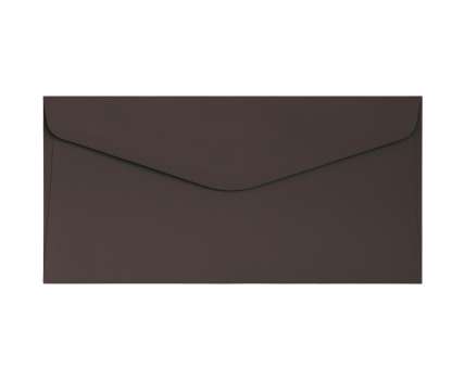 Ozdobné obálky Smooth - DL, 120 g/m2,hnědé, 10 ks