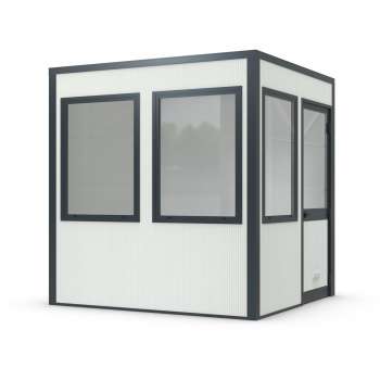 Halová vestavba SmartUnit 8 - 230 x 230 cm, bílá/antracit