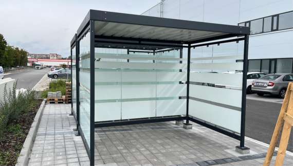 Přístřešek Kolín K3 b/b BS - antracit