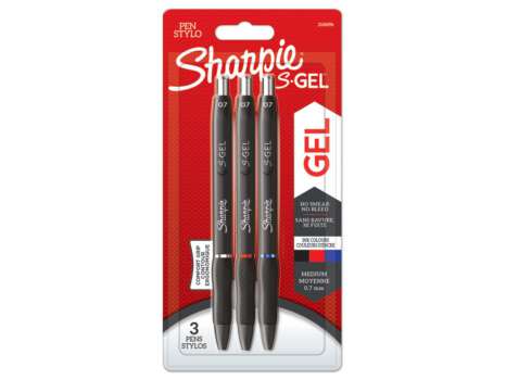Gelový roller Sharpie S-Gel - sada 3 barev