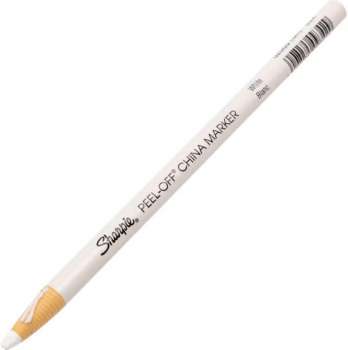 Voskový popisovač Sharpie China - bílý