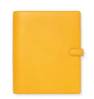 Diář Filofax Finsbury A5 - týdenní, Mustard