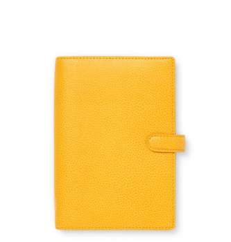 Diář Filofax Finsbury osobní - týdenní, Mustard