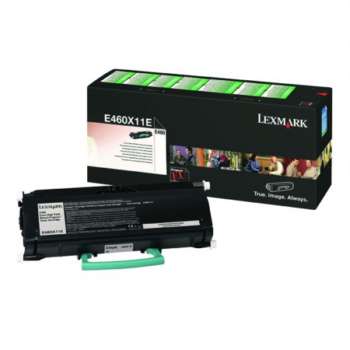 Toner Lexmark E460X11E - černý