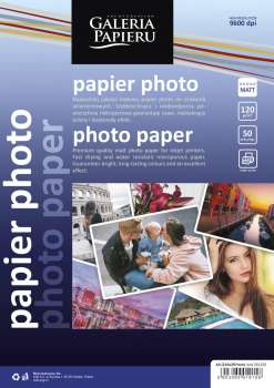 Fotopapír - A4, 120 g/m2, matný, 50 listů