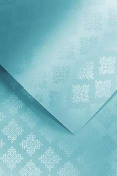 Designový papír A4 Glamour - 230 g/m2, modrý, 20 listů