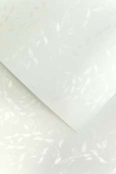 Designový papír A4 Liana - 100 g/m2, bílý, 50 listů